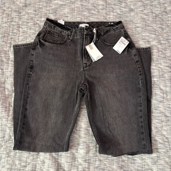 Good American Denim - Good American High Rise Straight Leg Jeans Sz 6 NWT | Good American Jeans NEW -